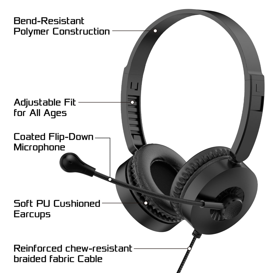 HS05 Headset with  Boom Mic