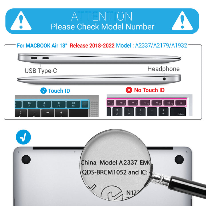 Neon Party Hardshell Case For Macbook  Air 13’’ M1 2018-2022