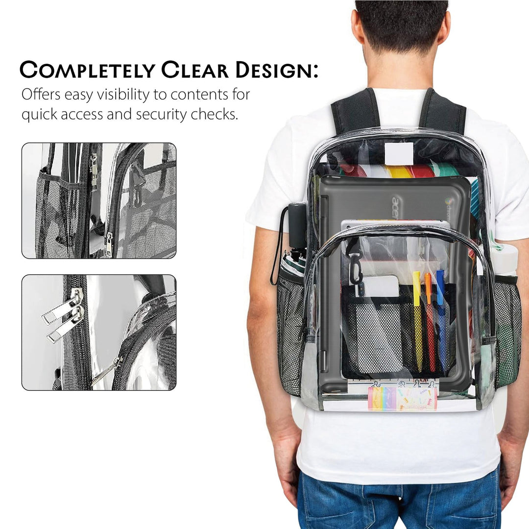 BP02 See-Through Backpack 15