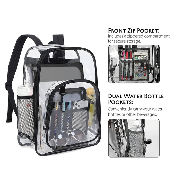 BP02 See-Through Backpack 15