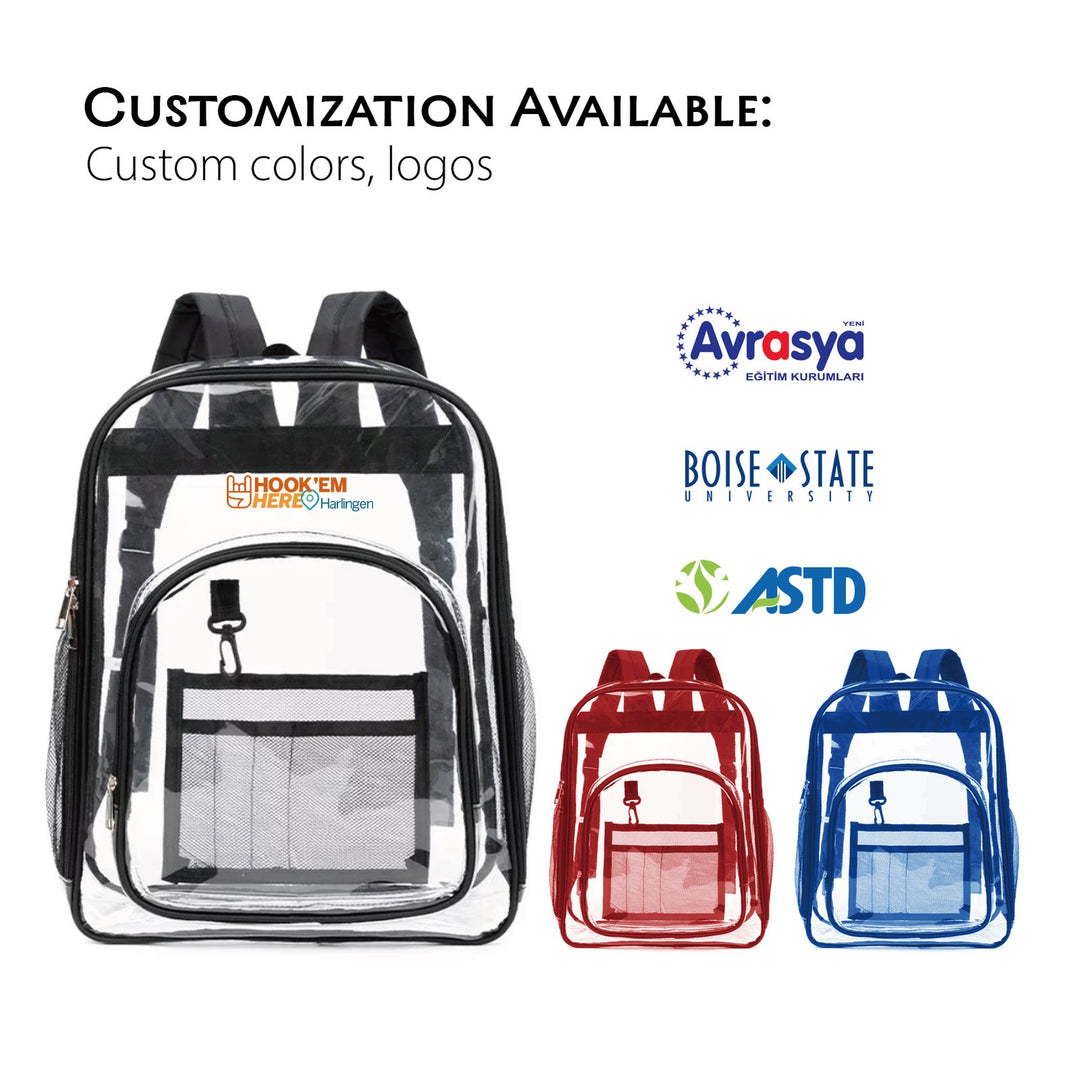BP02 See-Through Backpack 15