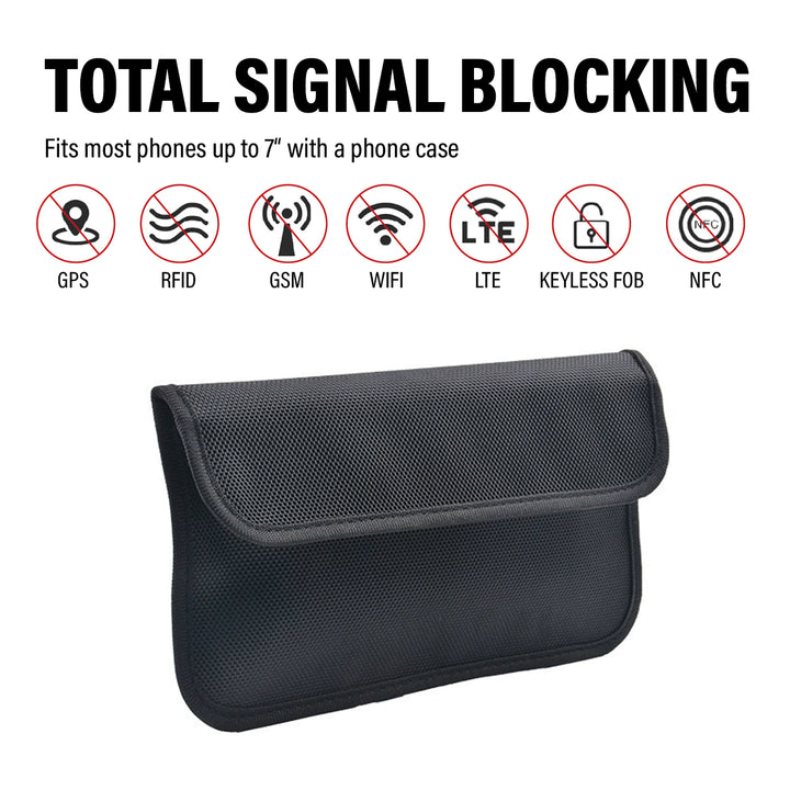 Faraday Signal Blocking Cell Phone Pouch CP02