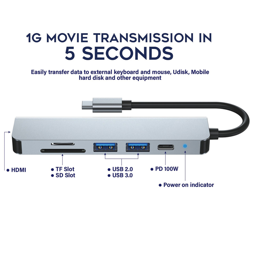 Hub 6-in-1 USB-C - image 5