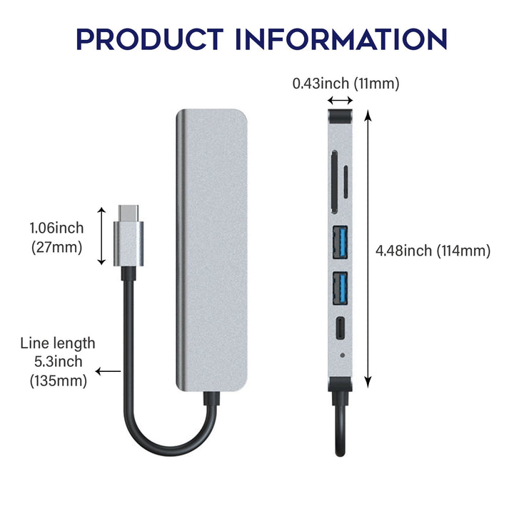 Hub 6-in-1 USB-C - image 8