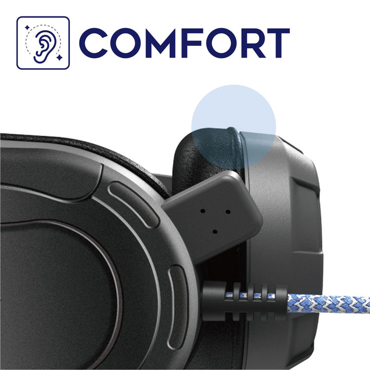 HS01A Noise Cancelling Rugged Headset with Integrated Mic