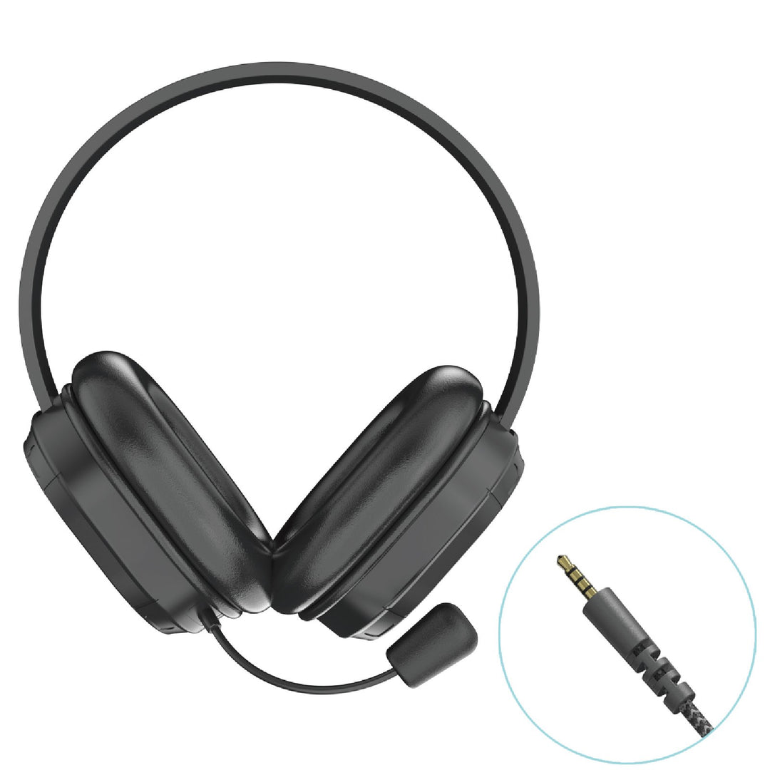 HS01B Noise Cancelling Rugged Headset with a Boom Mic