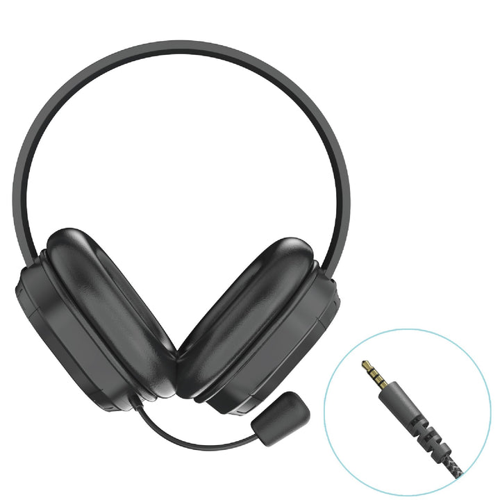 HS01B Noise Cancelling Rugged Headset with a Boom Mic