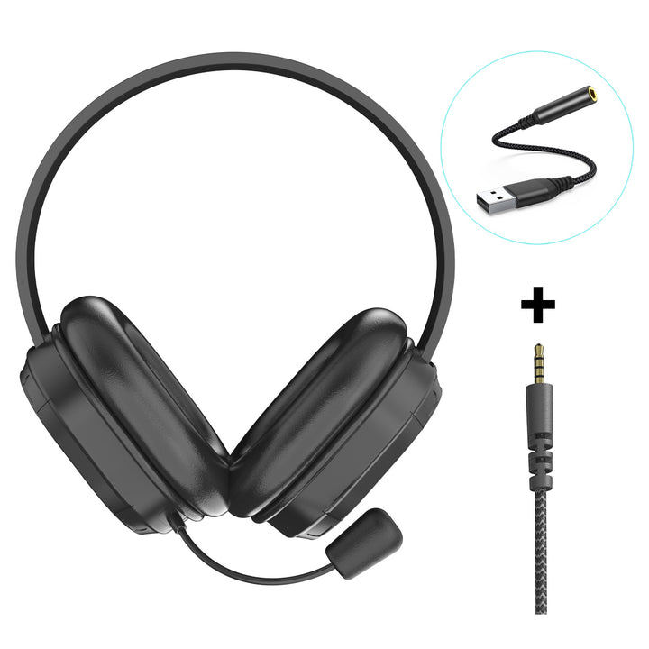 HS01B Noise Cancelling Rugged Headset with a Boom Mic