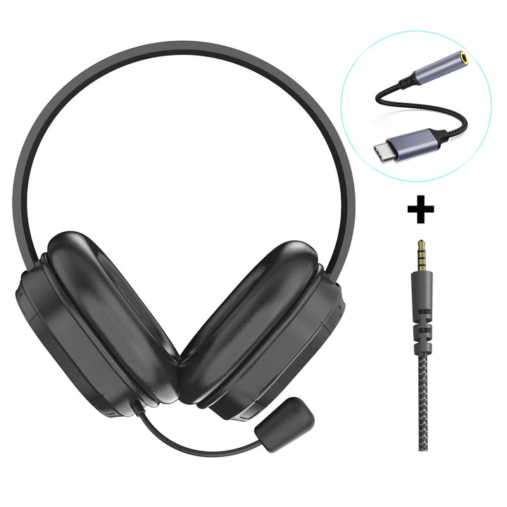 HS01B Noise Cancelling Rugged Headset with a Boom Mic