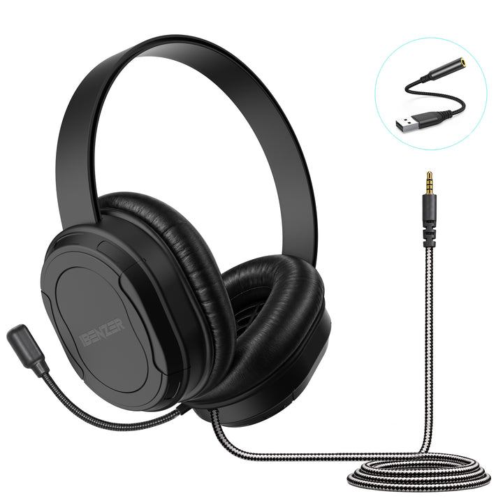 HS01B Noise Cancelling Rugged Headset with a Boom Mic