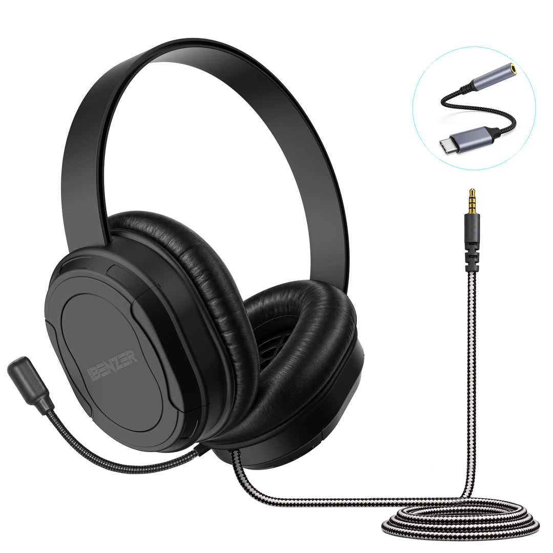HS01B Noise Cancelling Rugged Headset with a Boom Mic