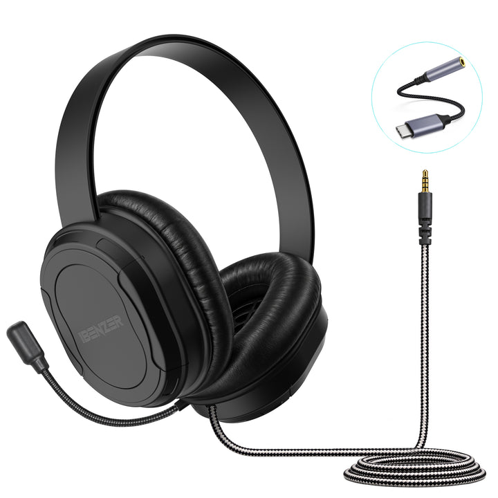 HS01B Noise Cancelling Rugged Headset with a Boom Mic