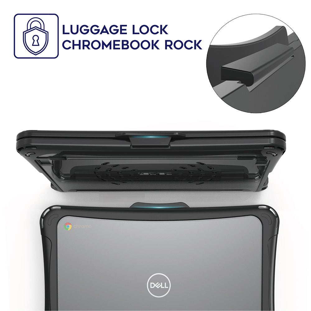 Hexpact SecureLock Case for Dell Chromebook 11&