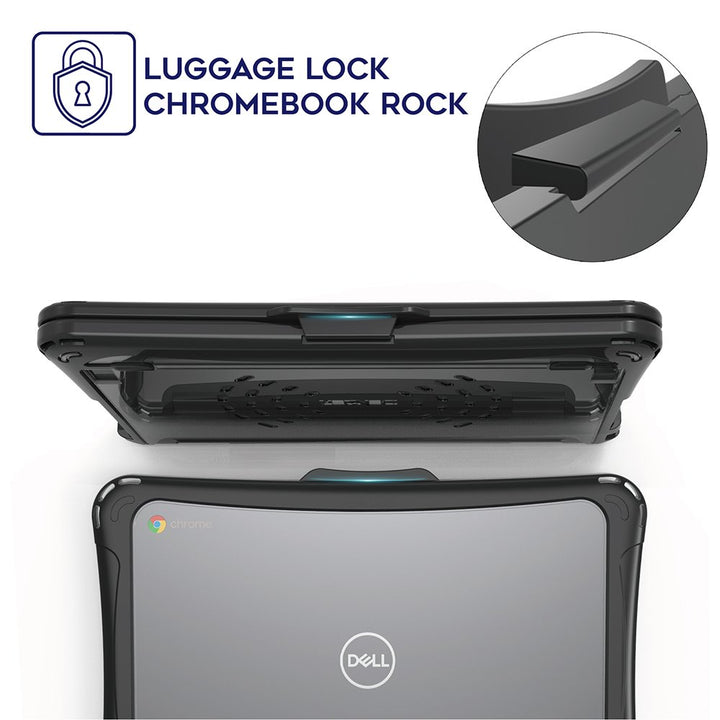 Hexpact SecureLock Case for Dell Chromebook 11&