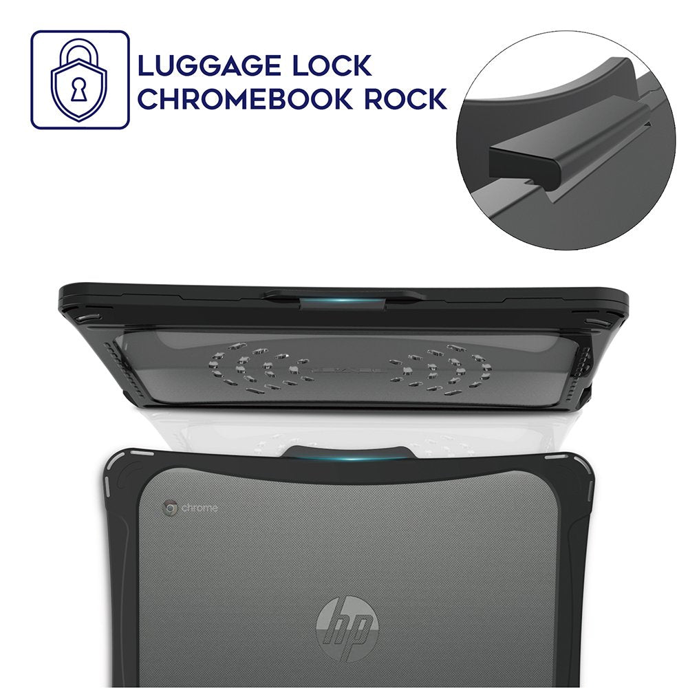 Hexpact Secure Lock Case for HP Chromebook 11&
