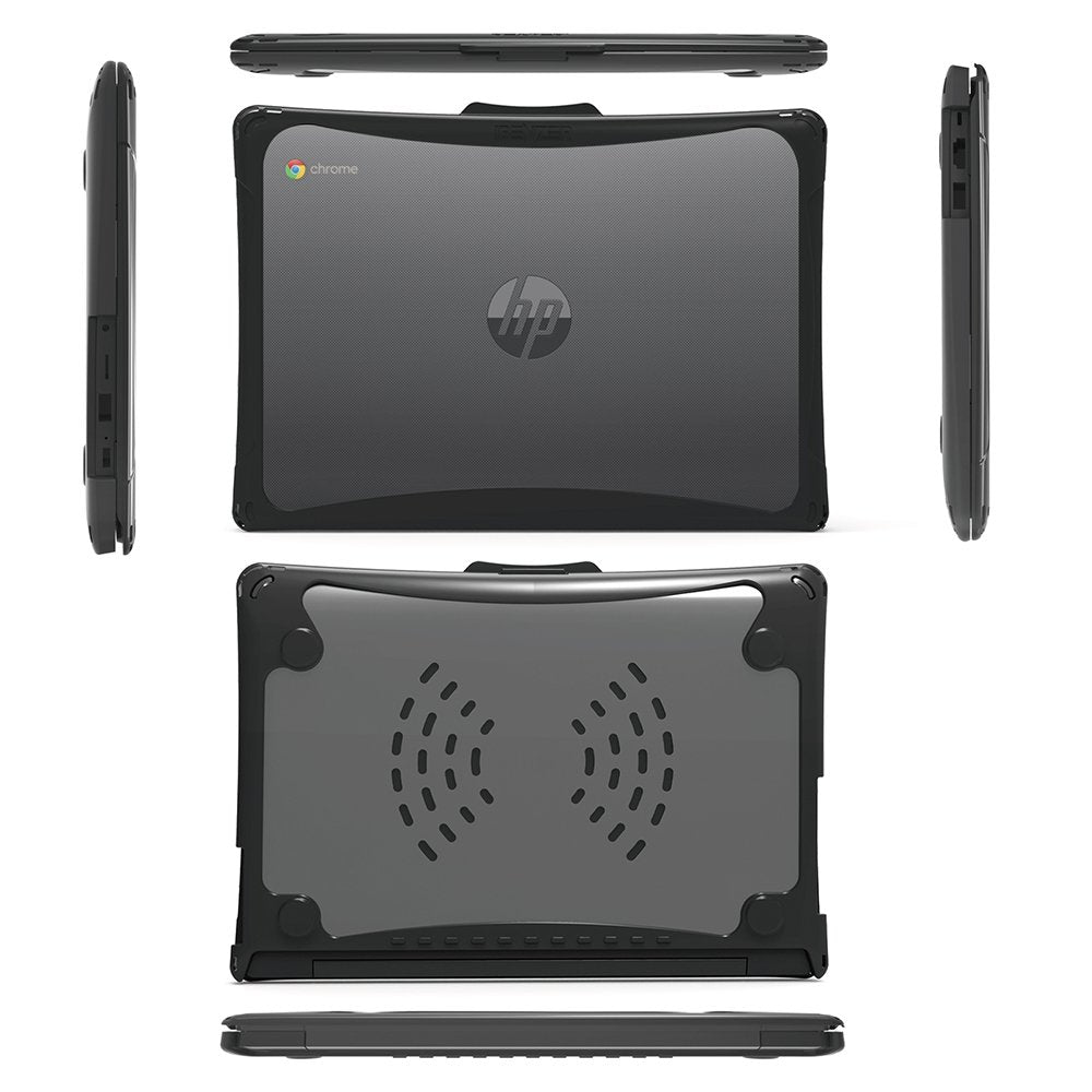 Hexpact Secure Lock Heavy duty Case for HP Chromebook 14&