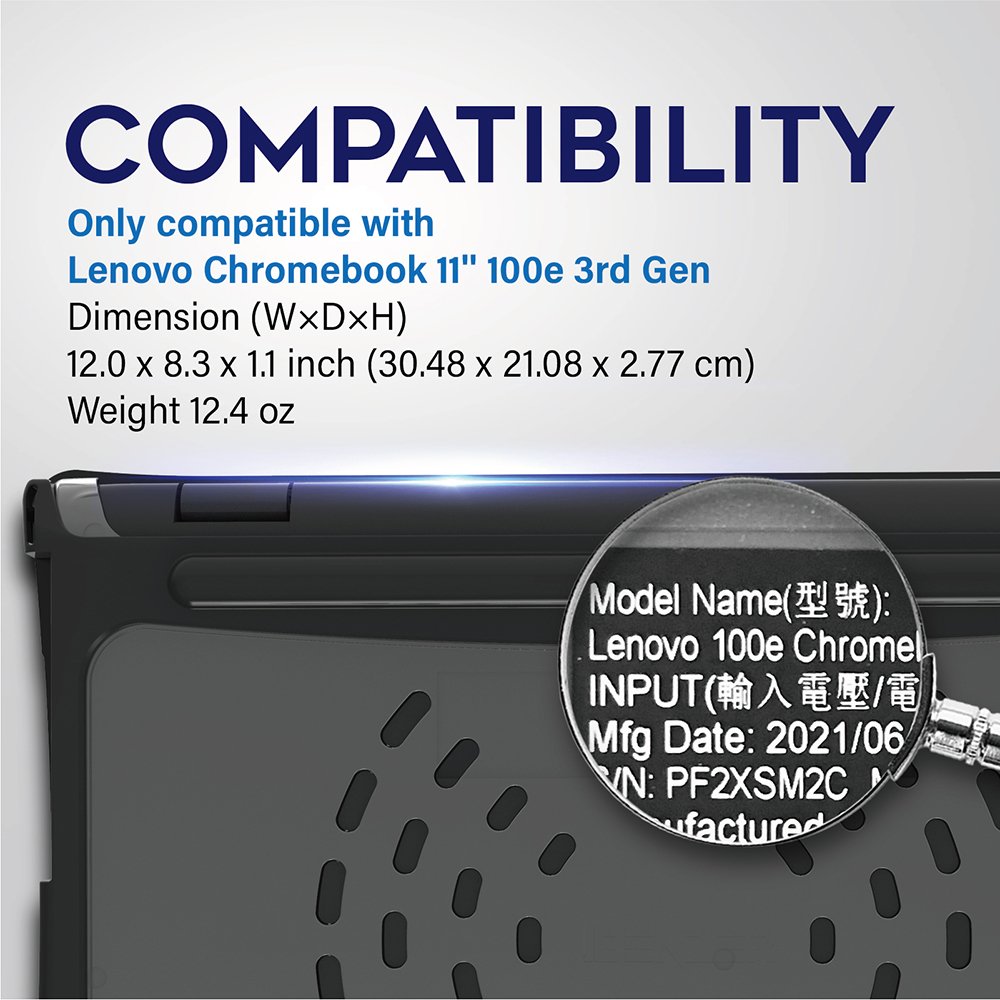 Hexpact SecureLock Case for Lenovo Chromebook 11&
