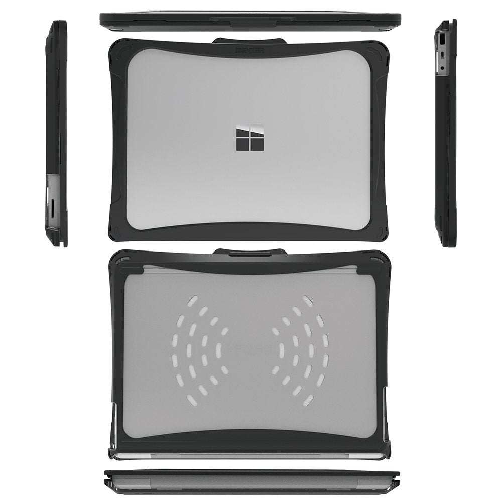 Hexpact Secure Lock Heavy duty Case for Microsoft Surface Laptop Go 1/2/3