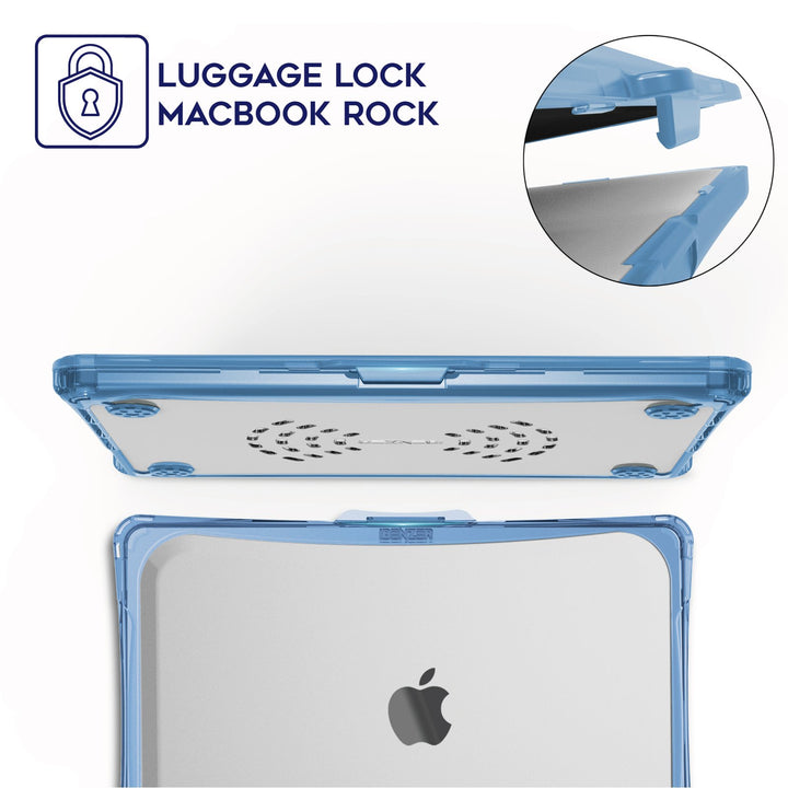 Hexpact Secure Lock Heavy duty  Case for Macbook Air 15&