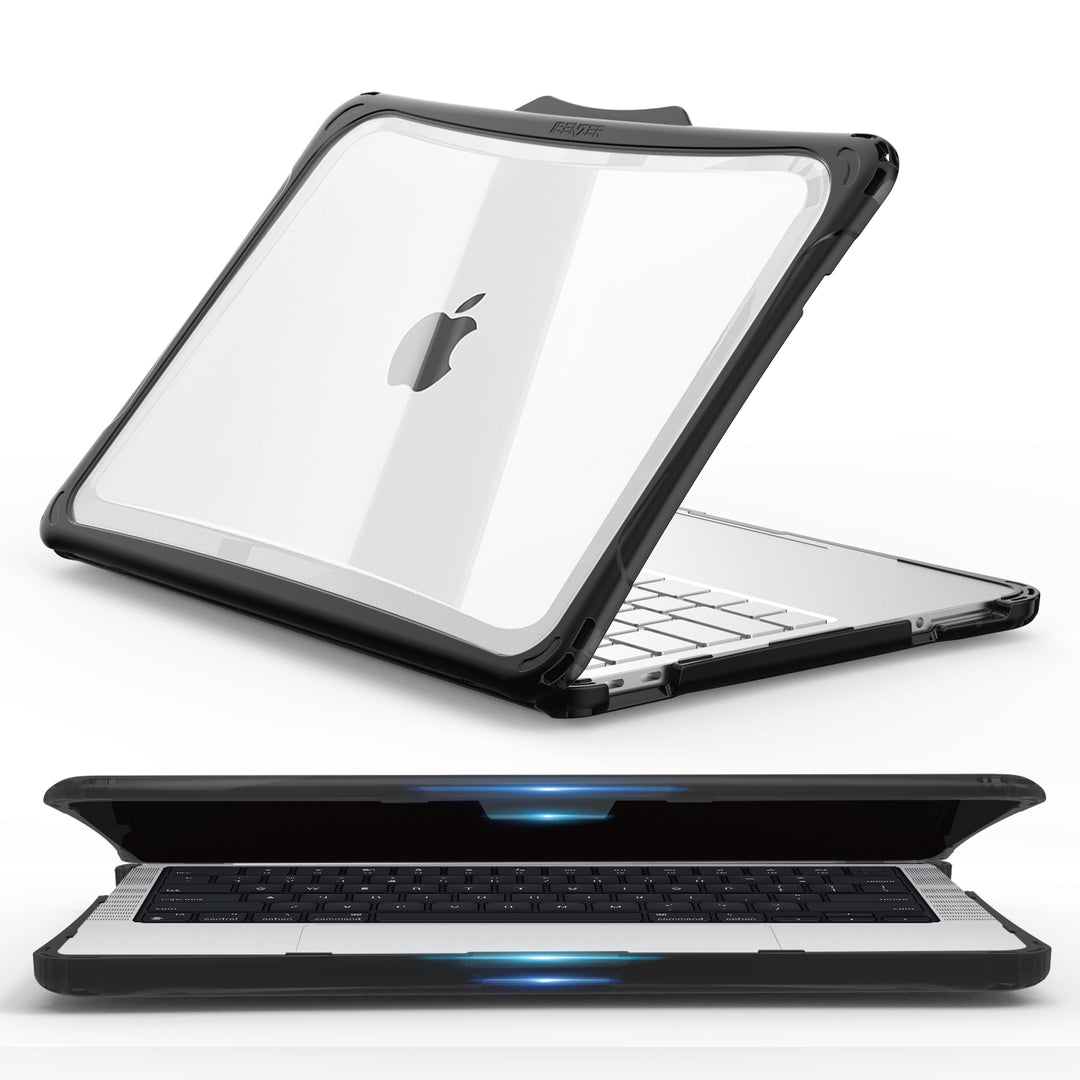 iBenzer Hexpact heavy duty case for MacBook Neo 13 Inch 2026 model A3404 in Black