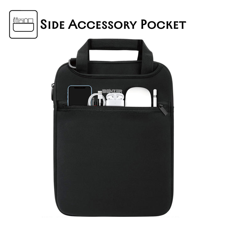 Vertical Sleeve Case with Hideaway Handles