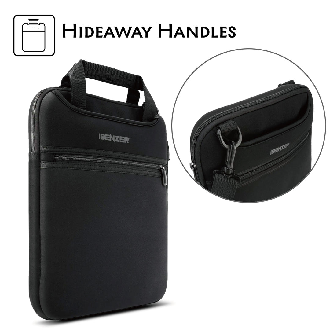 Vertical Sleeve Case with Hideaway Handles