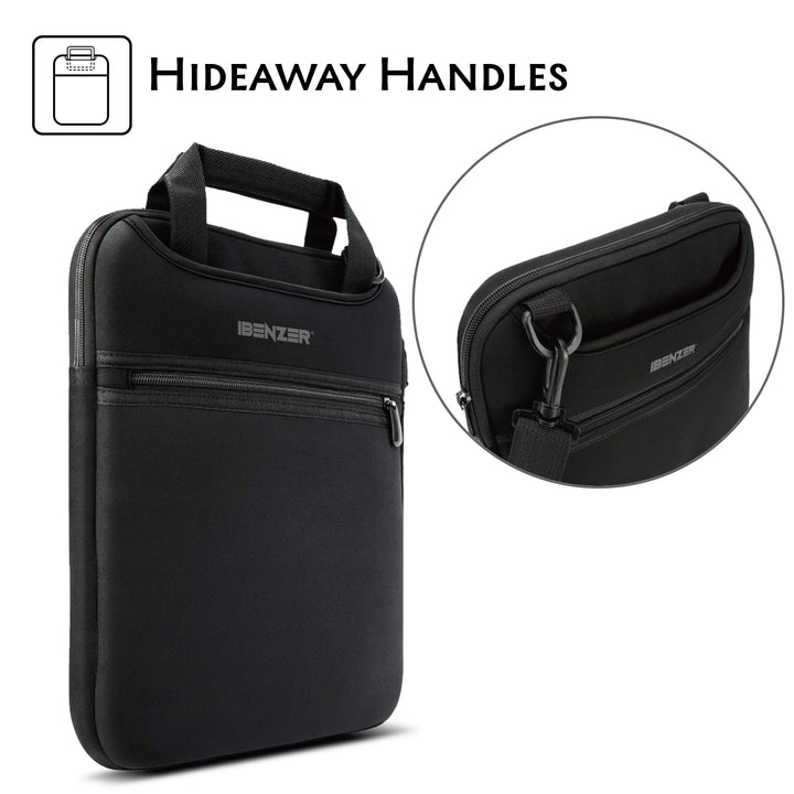 Vertical Sleeve Case with Hideaway Handles