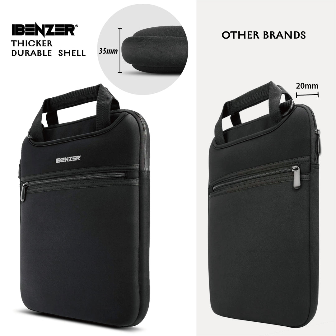 Vertical Sleeve Case with Hideaway Handles