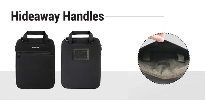 Vertical Sleeve Case with Hideaway Handles