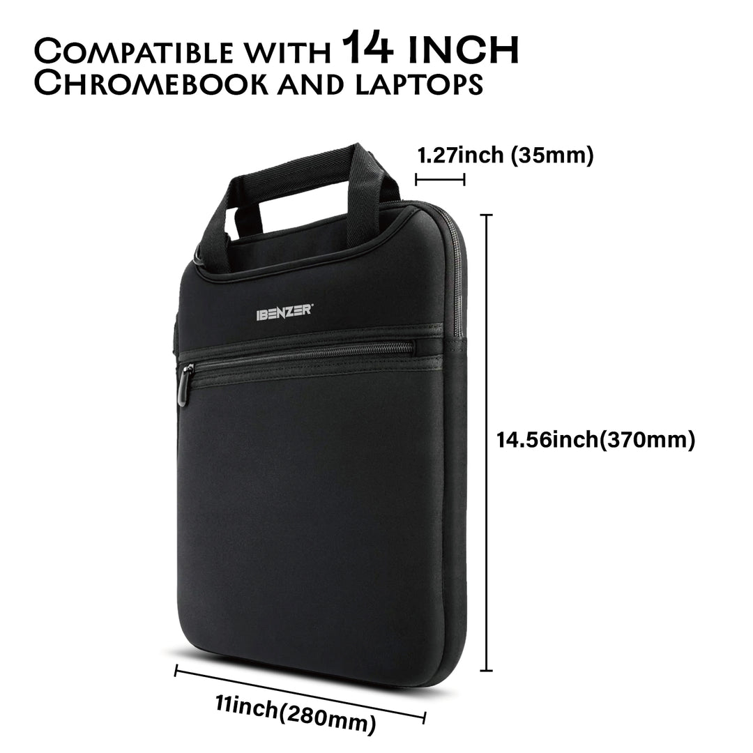Vertical Sleeve Case with Hideaway Handles