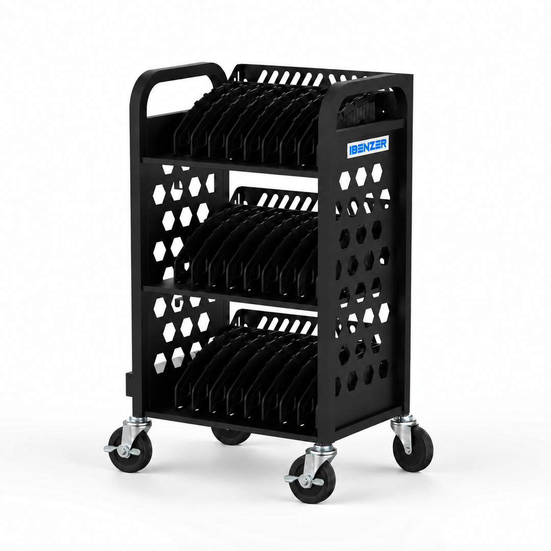 iBenzer Smart Pre-Assembled AC Charging Cart - 30-Device - Main product image