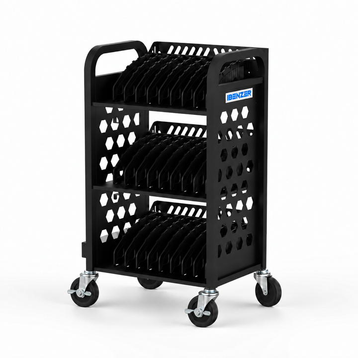 iBenzer Smart Pre-Assembled AC Charging Cart - 30-Device - Main product image