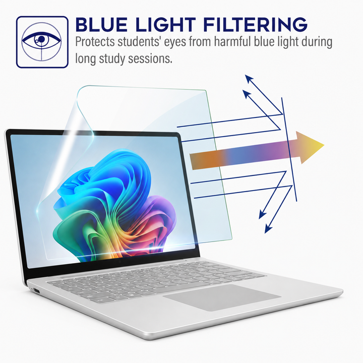 CrashShield Anti Blue Light Screen Protector - Surface Laptop Go image 2